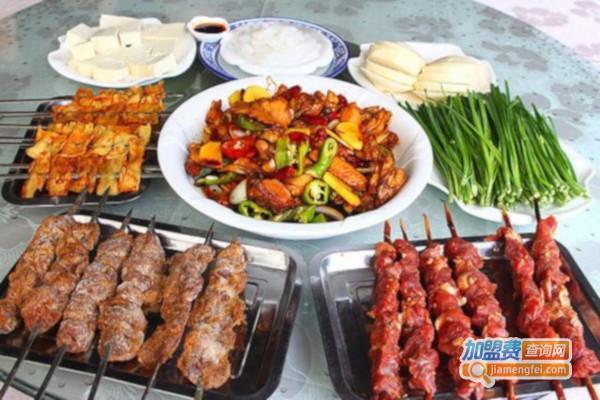 新疆喀什烧烤王餐厅加盟门店图/产品图/宣传图